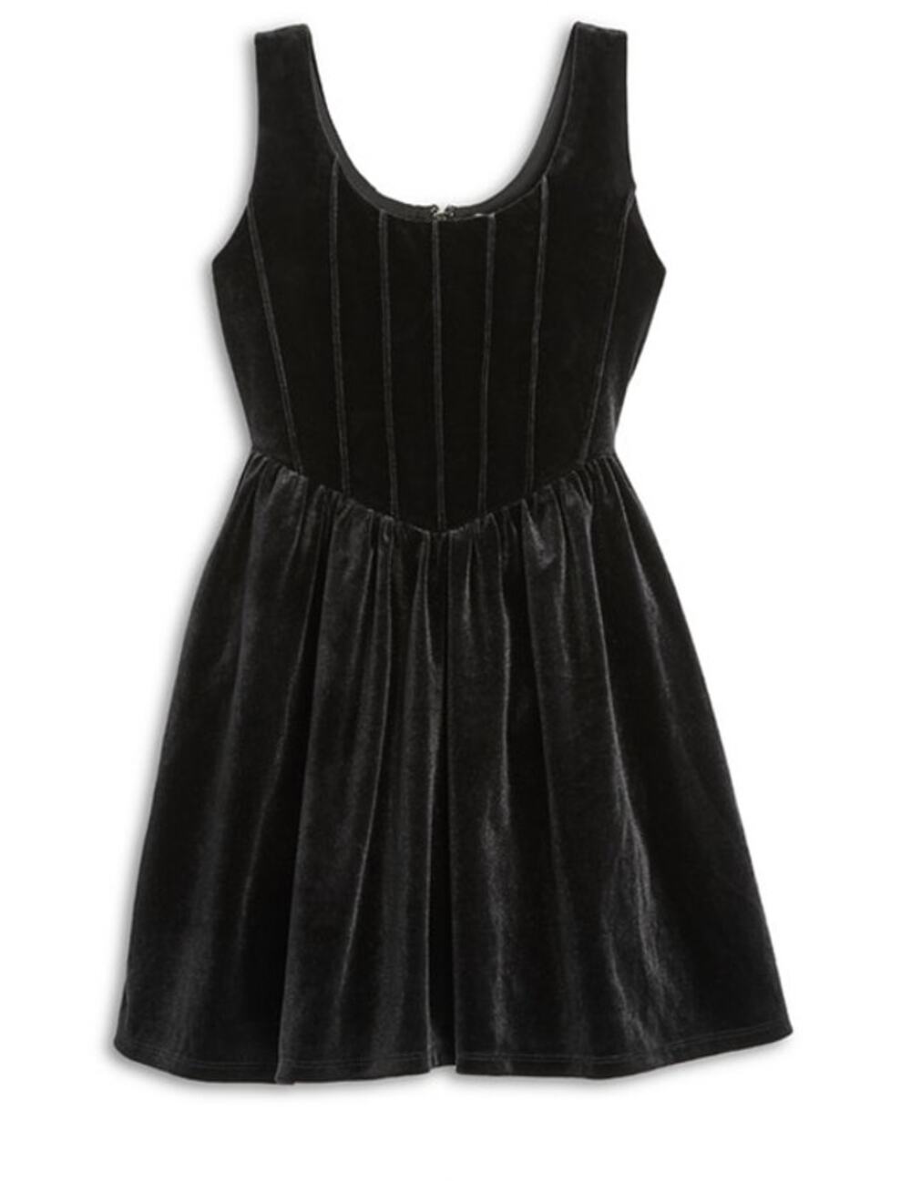 Aqua Girls' Velvet Corset Dress Size M 9/10
